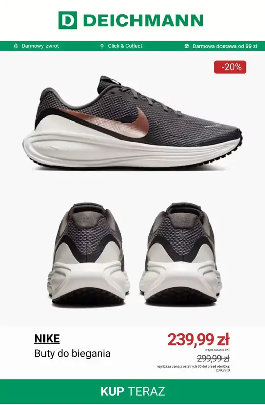 Deichmann - gazetka promocyjna Buty do biegania od wtorku 10.02  - strona 11