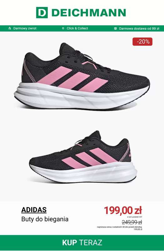 Deichmann - gazetka promocyjna Buty do biegania od wtorku 10.02  - strona 12