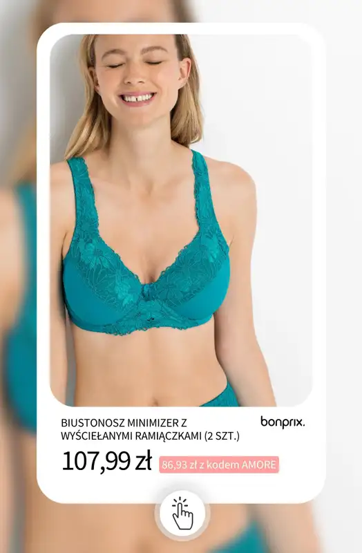 bonprix - gazetka promocyjna -20% na bieliznę z kodem od wtorku 10.02 do soboty 14.02 - strona 9