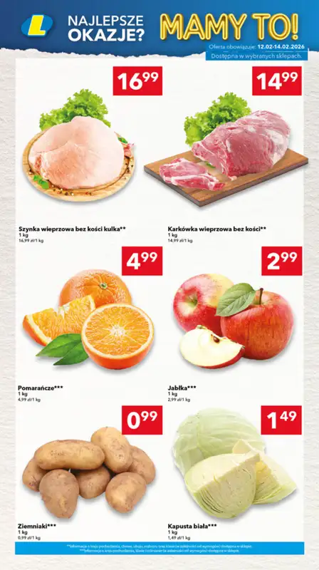 LEWIATAN - gazetka promocyjna Mamy TO w Lewiatanie – woj. wielkopolskie od czwartku 12.02 do środy 18.02 - strona 2