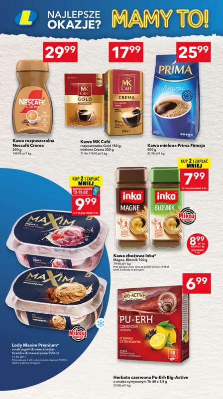 LEWIATAN - gazetka promocyjna Mamy TO w Lewiatanie – woj. wielkopolskie od czwartku 12.02 do środy 18.02 - strona 12