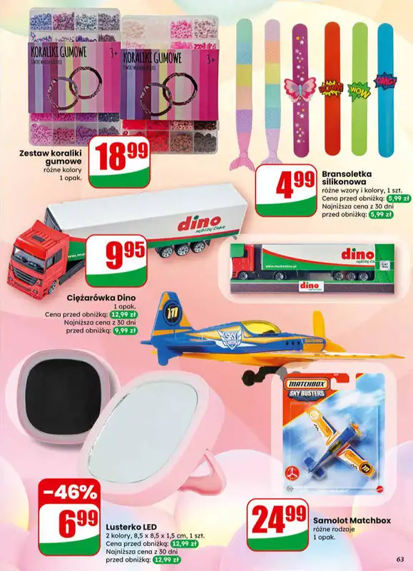 Dino - gazetka promocyjna Gazetka 07 / 2026 od środy 11.02 do wtorku 17.02 - strona 63