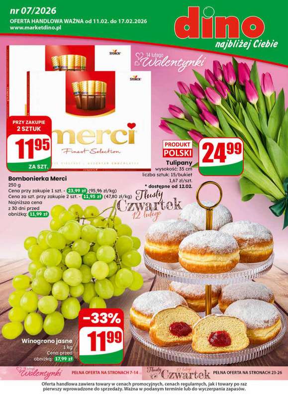 Dino - gazetka promocyjna Gazetka 07 / 2026 od środy 11.02 do wtorku 17.02