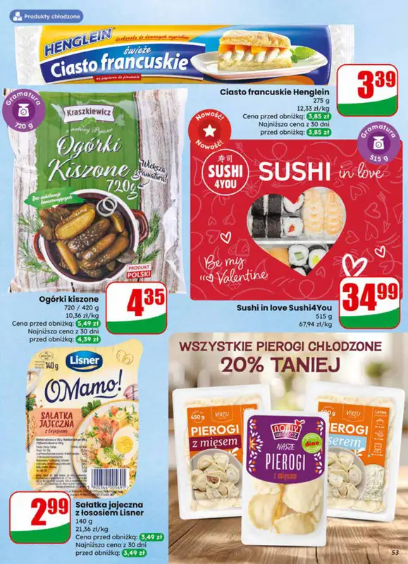 Dino - gazetka promocyjna Gazetka 07 / 2026 od środy 11.02 do wtorku 17.02 - strona 53