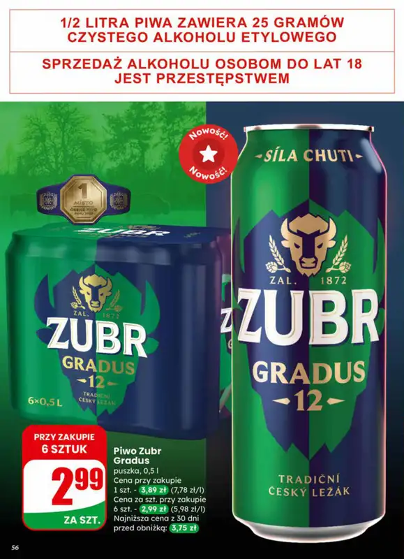 Dino - gazetka promocyjna Gazetka 07 / 2026 od środy 11.02 do wtorku 17.02 - strona 56