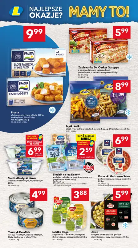 LEWIATAN - gazetka promocyjna Mamy TO w Lewiatanie – woj. mazowieckie od czwartku 12.02 do środy 18.02 - strona 10