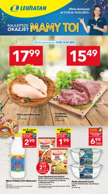 LEWIATAN - gazetka promocyjna Mamy TO w Lewiatanie – Olsztyn od czwartku 12.02 do środy 18.02