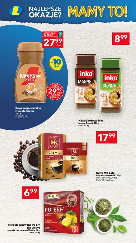 LEWIATAN - gazetka promocyjna Mamy TO w Lewiatanie – Olsztyn od czwartku 12.02 do środy 18.02 - strona 12