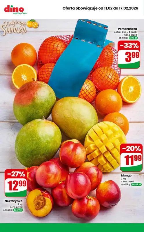 Dino - gazetka promocyjna MEGA promocje! od środy 11.02 do wtorku 17.02 - strona 8