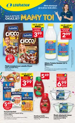 LEWIATAN - gazetka promocyjna Mamy TO w Lewiatanie – Bielsko-Biała od czwartku 12.02 do środy 18.02