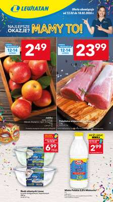 LEWIATAN - gazetka promocyjna Mamy TO w Lewiatanie – Górny Śląsk i Łódź od czwartku 12.02 do środy 18.02