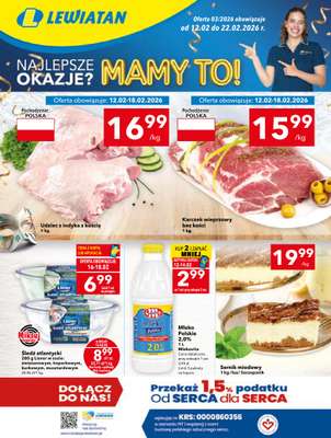 LEWIATAN - gazetka promocyjna Mamy TO w Lewiatanie – Kielce od czwartku 12.02 do środy 18.02