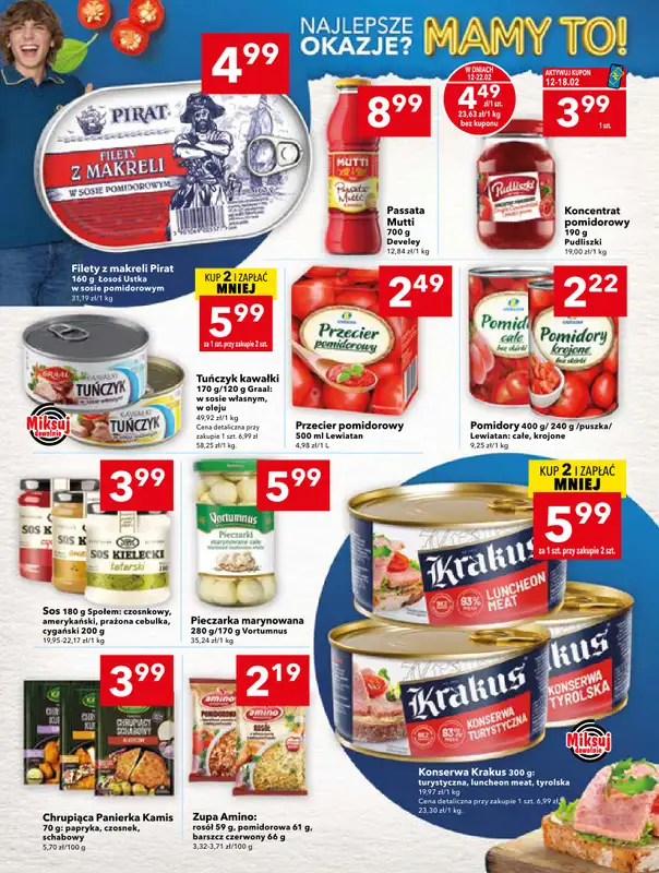 LEWIATAN - gazetka promocyjna Mamy TO w Lewiatanie – Kielce od czwartku 12.02 do środy 18.02 - strona 8