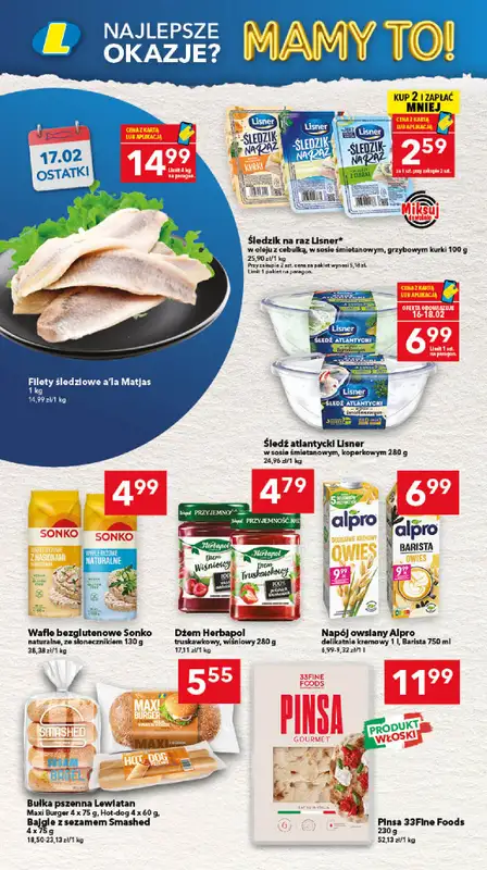 LEWIATAN - gazetka promocyjna Mamy TO w Lewiatanie – Kujawy od czwartku 12.02 do środy 18.02 - strona 6