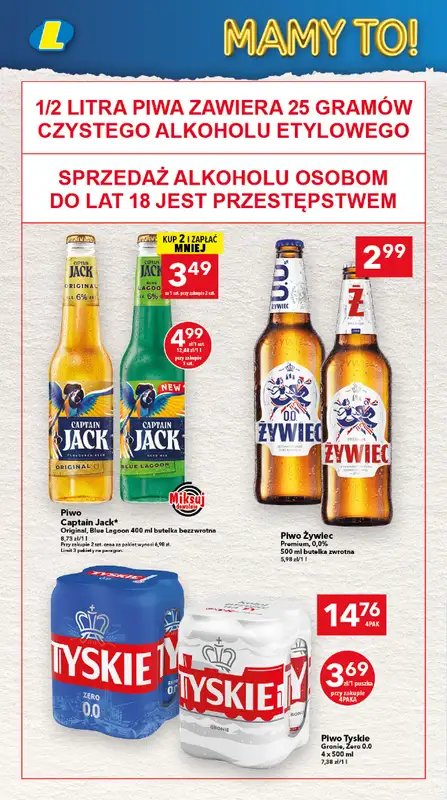 LEWIATAN - gazetka promocyjna Mamy TO w Lewiatanie! - woj. lubelskie od czwartku 12.02 do środy 18.02 - strona 14