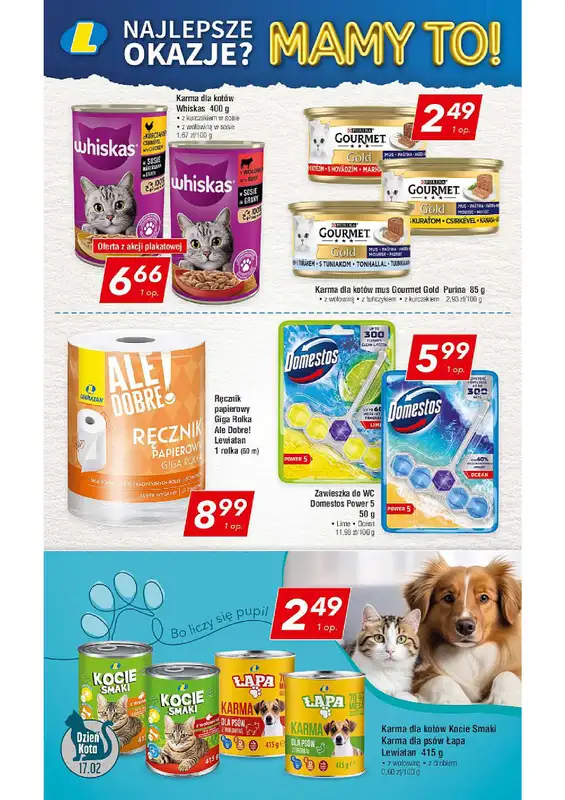 LEWIATAN - gazetka promocyjna Mamy TO w Lewiatanie – woj. małopolskie od czwartku 12.02 do środy 18.02 - strona 14