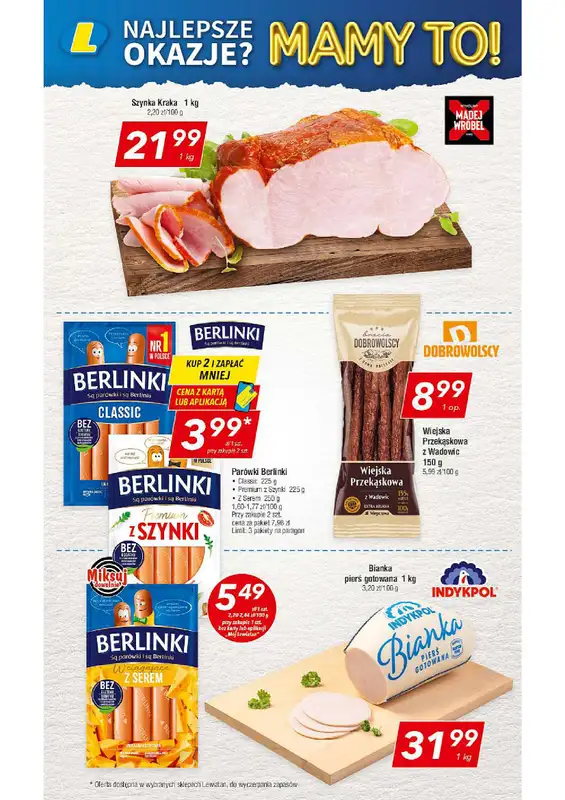 LEWIATAN - gazetka promocyjna Mamy TO w Lewiatanie – woj. małopolskie od czwartku 12.02 do środy 18.02 - strona 3