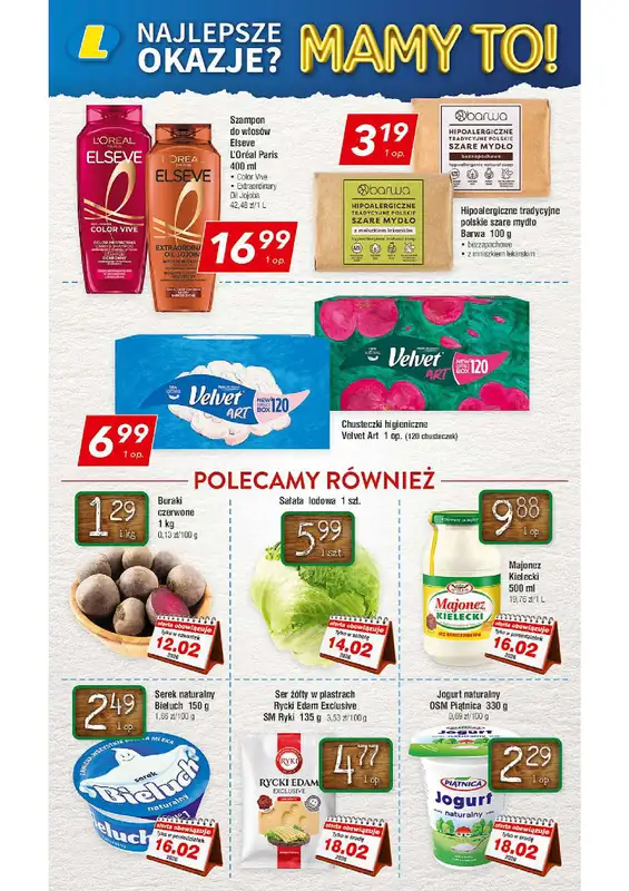 LEWIATAN - gazetka promocyjna Mamy TO w Lewiatanie – woj. małopolskie od czwartku 12.02 do środy 18.02 - strona 15