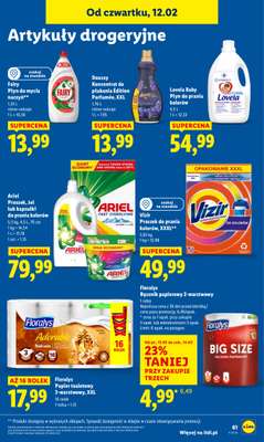 Lidl - gazetka promocyjna Oferta od czwartku od czwartku 12.02 do soboty 14.02 - strona 61