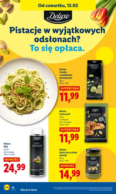 Lidl - gazetka promocyjna Oferta od czwartku od czwartku 12.02 do soboty 14.02 - strona 42