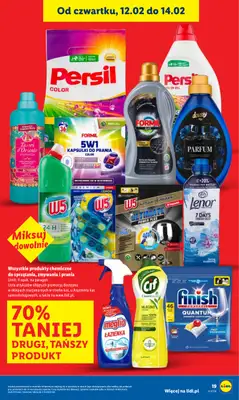Lidl - gazetka promocyjna Oferta od czwartku od czwartku 12.02 do soboty 14.02 - strona 19