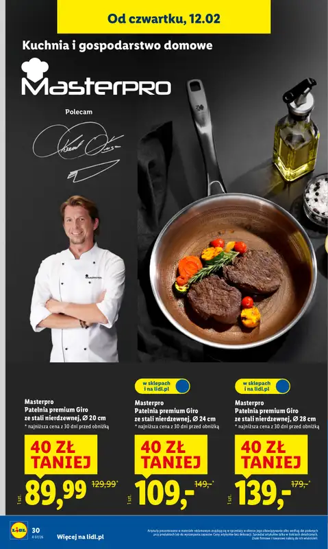 Lidl - gazetka promocyjna Oferta od czwartku od czwartku 12.02 do soboty 14.02 - strona 30