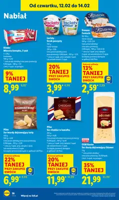 Lidl - gazetka promocyjna Oferta od czwartku od czwartku 12.02 do soboty 14.02 - strona 38