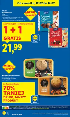 Lidl - gazetka promocyjna Oferta od czwartku od czwartku 12.02 do soboty 14.02 - strona 14