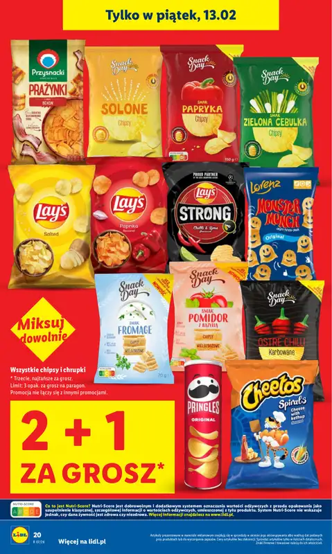 Lidl - gazetka promocyjna Oferta od czwartku od czwartku 12.02 do soboty 14.02 - strona 20