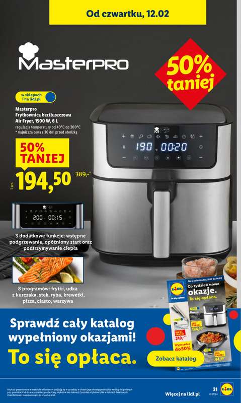 Lidl - gazetka promocyjna Oferta od czwartku od czwartku 12.02 do soboty 14.02 - strona 31