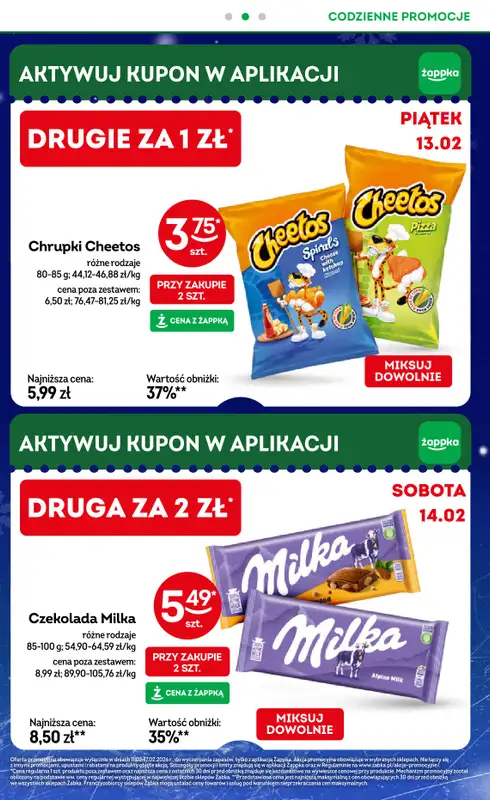 Żabka - gazetka promocyjna Gazetka od środy 11.02 do wtorku 24.02 - strona 13