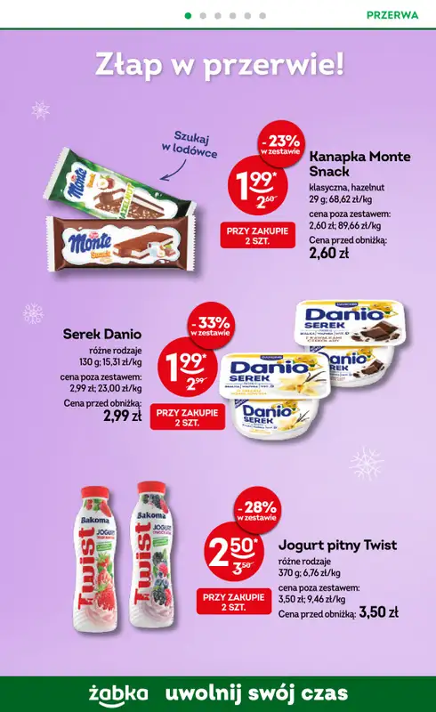 Żabka - gazetka promocyjna Gazetka od środy 11.02 do wtorku 24.02 - strona 50