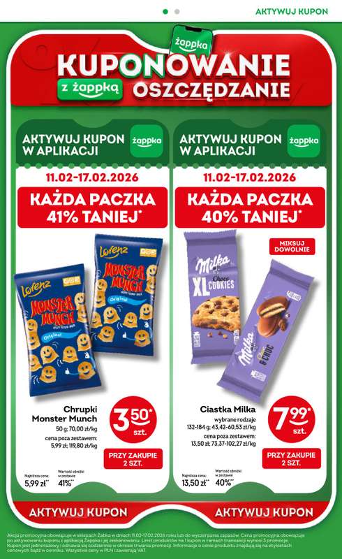 Żabka - gazetka promocyjna Gazetka od środy 11.02 do wtorku 24.02 - strona 34