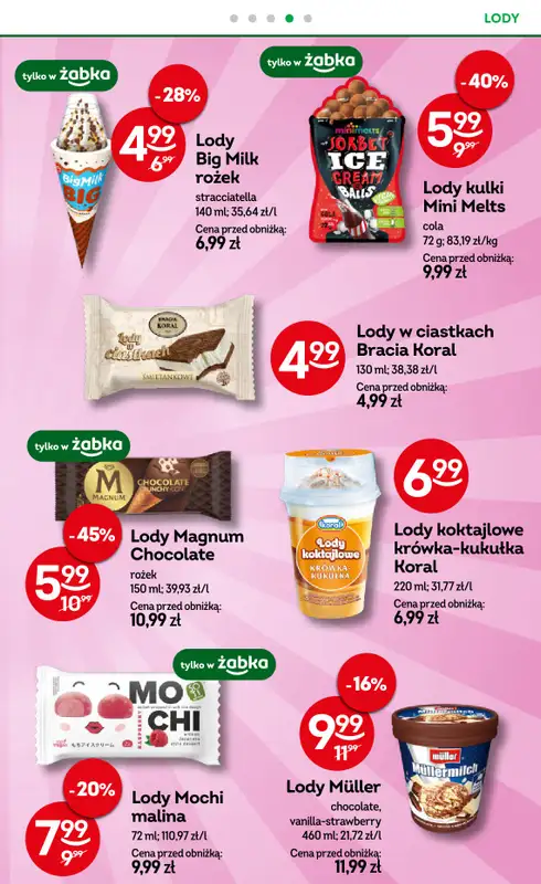 Żabka - gazetka promocyjna Gazetka od środy 11.02 do wtorku 24.02 - strona 63