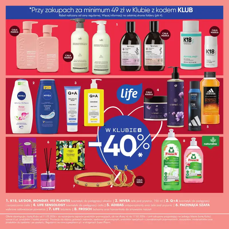 Super-Pharm - gazetka promocyjna Dni Klubu od środy 11.02 do wtorku 17.02 - strona 4