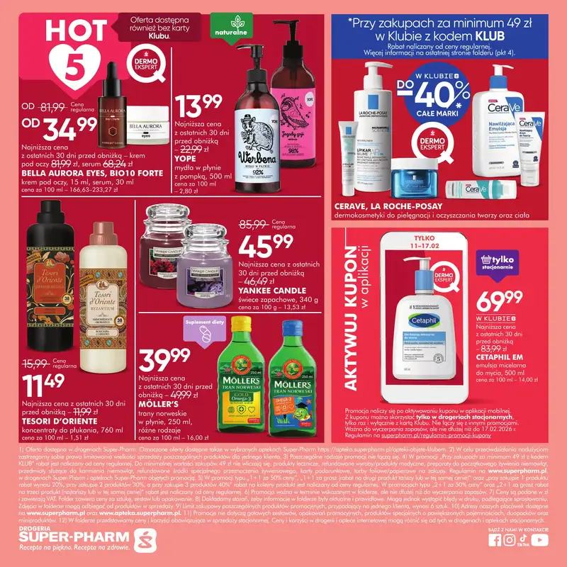 Super-Pharm - gazetka promocyjna Dni Klubu od środy 11.02 do wtorku 17.02 - strona 12