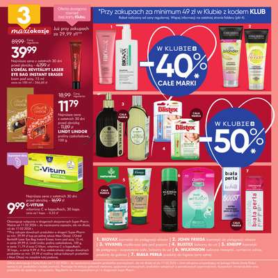 Super-Pharm - gazetka promocyjna Dni Klubu od środy 11.02 do wtorku 17.02 - strona 2
