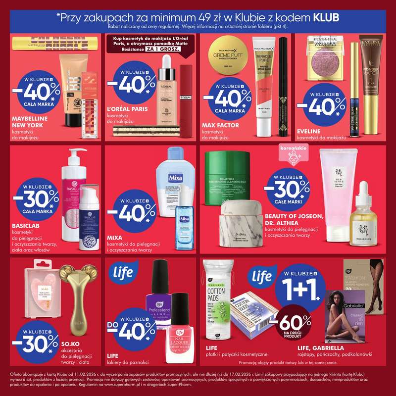 Super-Pharm - gazetka promocyjna Dni Klubu od środy 11.02 do wtorku 17.02 - strona 7