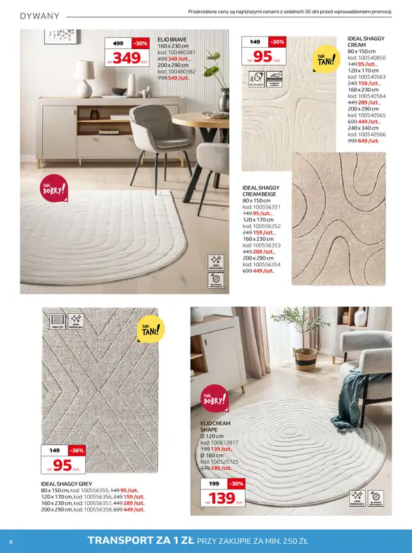 Komfort - gazetka promocyjna Gazetka od środy 11.02 do wtorku 17.03 - strona 8