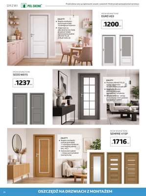 Drzwi wewnętrzne EGRO V03