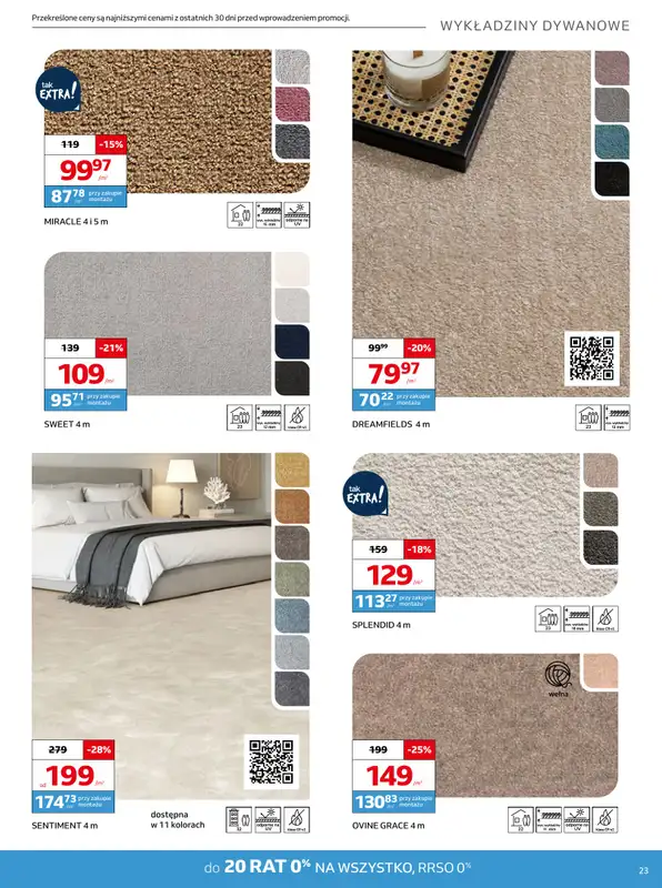 Komfort - gazetka promocyjna Gazetka od środy 11.02 do wtorku 17.03 - strona 23
