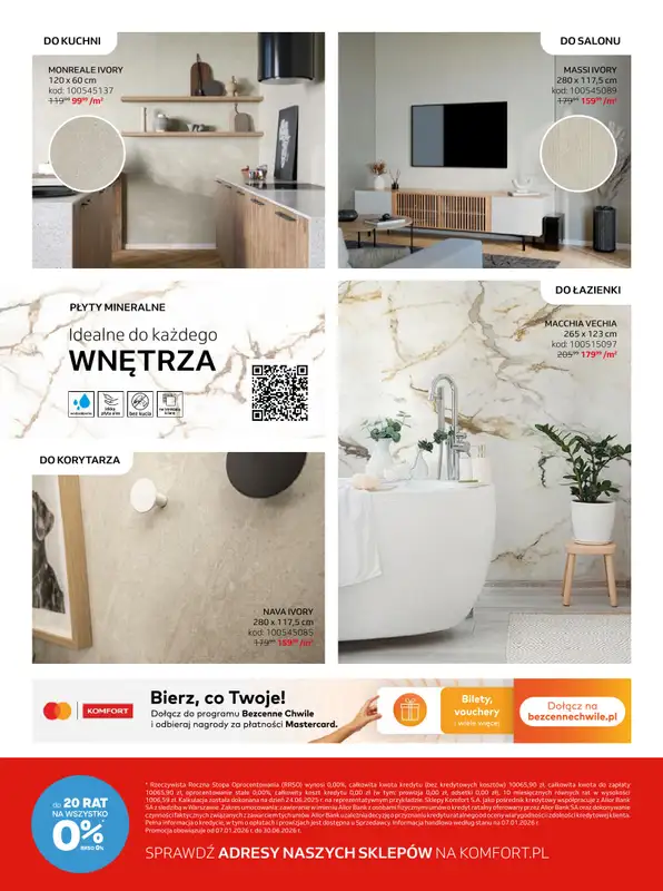 Komfort - gazetka promocyjna Gazetka od środy 11.02 do wtorku 17.03 - strona 40