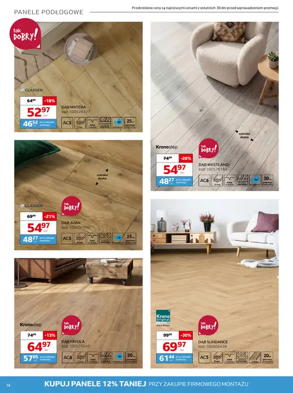 Komfort - gazetka promocyjna Gazetka od środy 11.02 do wtorku 17.03 - strona 14