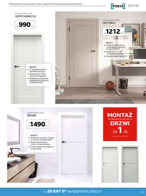 Drzwi wewnętrzne VERTE HOME CO