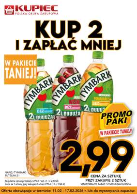 Kupiec - gazetka promocyjna Promopaki od środy 11.02 do wtorku 17.02 - strona 8