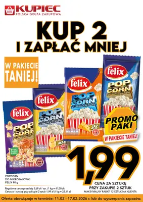 Kupiec - gazetka promocyjna Promopaki od środy 11.02 do wtorku 17.02 - strona 4