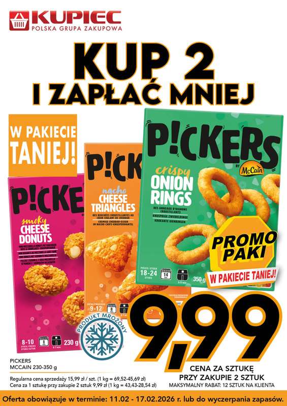 Kupiec - gazetka promocyjna Promopaki od środy 11.02 do wtorku 17.02 - strona 5