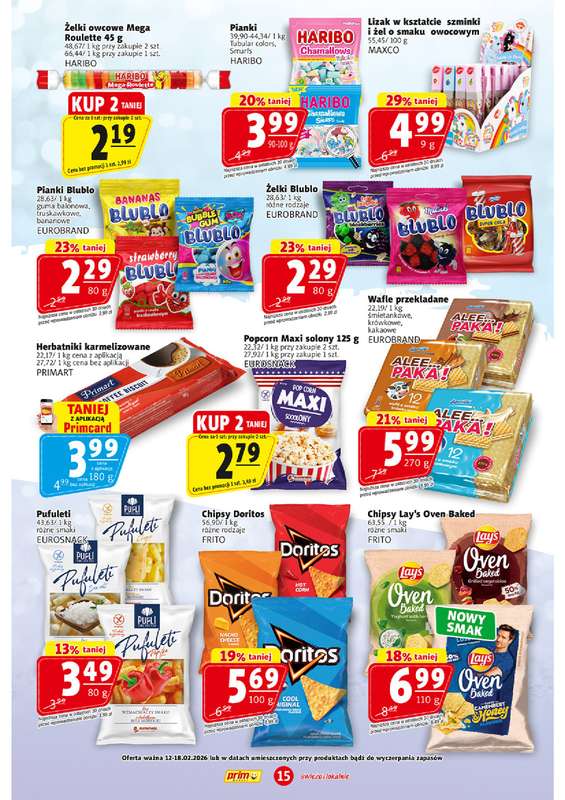 Prim Market - gazetka promocyjna Gazetka od czwartku 12.02 do środy 18.02 - strona 15