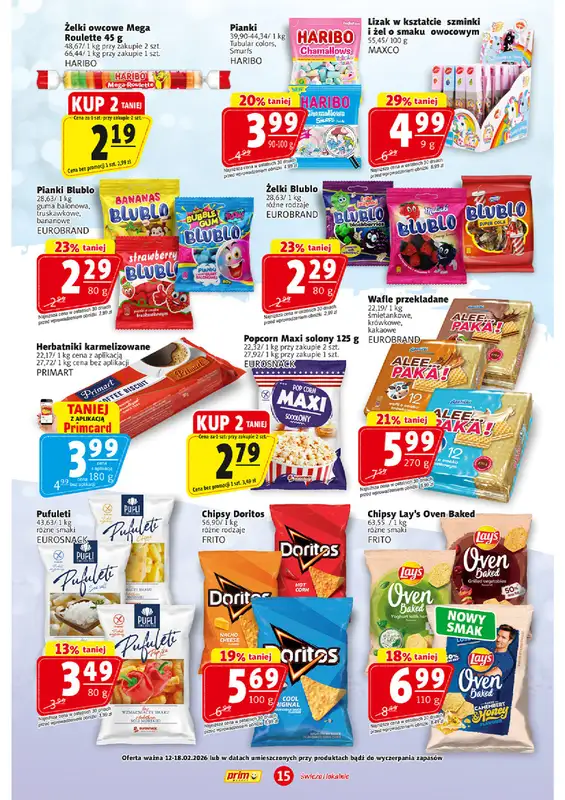 Prim Market - gazetka promocyjna Gazetka od czwartku 12.02 do środy 18.02 - strona 15