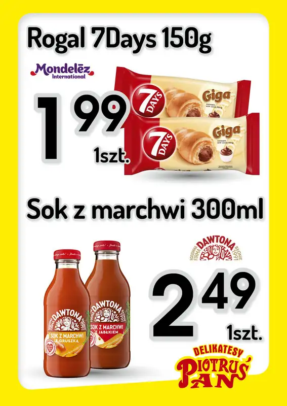 Delikatesy Piotruś Pan - gazetka promocyjna Plakaty promocyjne od środy 11.02 do środy 18.02 - strona 3